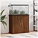 Supporto Acquario 81x36x73 cm Legno Multistrato Rovere Marrone - Foto miniatura 2