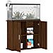 Supporto Acquario 81x36x73 cm Legno Multistrato Rovere Marrone - Foto miniatura 3