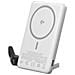 Batteria Esterna Magnetica Qi2 15w 5000mah Per Iphone Con Supporto E Cavo, Bianco - Foto miniatura 8