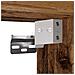 Set Mobili da Bagno 2 pz Legno Antico in Legno Multistrato - Foto miniatura 9