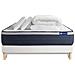Pacchetto Letto Completo - Materasso 140x190cm + Box Spring Con Doghe (in Kit) + 2 Cuscini + Piumino - Actilatex Max - Foto miniatura 5