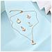Collana Da Donna Argento 925 Farfalla Arcobaleno Pendente Lucido Regalo - Foto miniatura 2