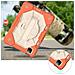 Custodia Per Ipad Air 4/5 10,9” Con Supporto E Tracolla Arancione - Foto miniatura 2