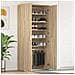 Mobile per scarpe Marrone 80 x 39 x 180 cm Legno multistrato - Foto miniatura 2