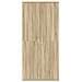 Mobile per scarpe Marrone 80 x 39 x 180 cm Legno multistrato - Foto miniatura 6