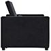 Divano Letto Singolo Nero 90 x 165 x 87 cm Velluto - Foto miniatura 6