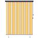 Tenda a Rullo Esterna Arancione e bianco 200 x 250 cm Tessuto - Foto miniatura 1
