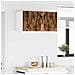 Pensile cucina Rovere fumé 40 x 31 x 40 cm Legno multistrato - Foto miniatura 4