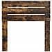 Testiera con testiera Rovere fumé 80 cm Legno multistrato - Foto miniatura 4