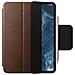Custodia Folio Per Ipad Pro 11"" (2024 / 2025 - M4 / M5) In Pelle Con Supporto, Marrone - Foto miniatura 3