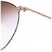 Vb220s Occhiali Da Sole Ovali In Metallo Per Donna - Foto miniatura 3