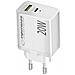Ezc105w Caricabatterie Da Rete 20w Bianco - Foto miniatura 2