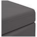 Pouf Grigio Pelle Sintetica e Legno Ingegnerizzato - Foto miniatura 6