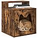 Casa per Gatti Rovere fumé 42,5 x 40 x 53,5 cm - Foto miniatura 3