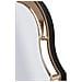 Specchio Da Parete Tangeri Ad Arco Con Cornice Specchio Rosa 49x144 Cm - Foto miniatura 2