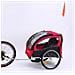 Carrello Porta Bimbo /jogging Ncab Rosso /nero - Foto miniatura 2
