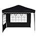 Tenda per feste a pop-up 288 x 288 x 245 cm Antracite - Foto miniatura 6