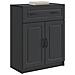 Credenza Nero 66 x 34,5 x 87 cm Legno ingegnerizzato - Foto miniatura 2