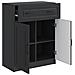 Credenza Nero 66 x 34,5 x 87 cm Legno ingegnerizzato - Foto miniatura 3