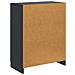 Credenza Nero 66 x 34,5 x 87 cm Legno ingegnerizzato - Foto miniatura 6