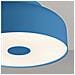 Plafoniera Omiq Azzurro Sl. 2287 - Moderno Plafoniere Azzurro 15x30x30 Cm - Foto miniatura 5