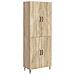Set di armadi 2 pcs 66 x 34,5 x 89,5 cm Legno ingegnerizzato - Foto miniatura 1