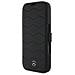 Mercedes Mb Waves ""custodia In Pelle Per Iphone 16 Pro Max"" - Nera - Foto miniatura 3