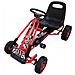 Go Kart a Pedali per Bambini con sedile regolabile Colore Rosso - Foto miniatura 1