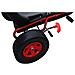 Go Kart a Pedali per Bambini con sedile regolabile Colore Rosso - Foto miniatura 5