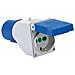 73108 - Adattatore Da S. cee A 1p17/30 Ip44 - Foto miniatura 1