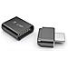 17219 Usb-C (F) To Usb-C (M) Magnetic Safety Adapter F. Usb-C Charging Cable, Up To 100w, Space Gray - Foto miniatura 2