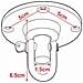 Ferro Boxe Speed Ball Girevole Heavy Duty Mma Soffitto Formazione Hook Monte Hanger R1b - Foto miniatura 2