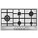 Piano Cottura GT95TIX a Gas 5 Fuochi Gas Colore Inox - Foto miniatura 1