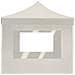 Gazebo Professionale Pieghevole Pareti Alluminio 4,5x3m Crema - Foto miniatura 7