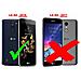 Custodia Compatibile Con Lg K8 2016 In Nero Ossido - Coperchio Protettivo Con Chiusura Magnetica E 3 Slot Per Carte - Foto miniatura 3