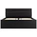 Giroletto Contenitore Idraulico LED Nero Similpelle 140x200 cm - Foto miniatura 5