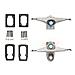 Truck Skateboard C7 Truck Set Raw - Foto miniatura 3