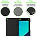 Custodia Per Tablet Compatibile Con Samsung Galaxy Tab S3 (9.7"" Zoll) Sm-t820n / T825n In Nero Satin - Coperchio Protettiva Ultra Sottile Con Funzione Auto Wake Up E Stand - Foto miniatura 7