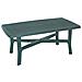 Tavolo Rettangolare Da Esterno 180x100x72 Cm Color Verde - Foto miniatura 1