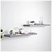 Scaffali A Parete 2 Pz Grigi 90x23,5x3,8 Cm In Mdf - Foto miniatura 1