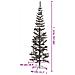 Albero di Natale Sottile Nero 180 cm - Foto miniatura 5