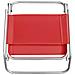 Sedie da Spiaggia Pieghevoli 2 pz in Tessuto Rosso - Foto miniatura 1