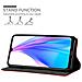 Custodia Compatibile Con Xiaomi Redmi Note 8t In Rosso Mela - Coperchio Protettiva Con Chiusura Magnetica, Funzione Stand E Tasca Per Le Carte - Foto miniatura 3