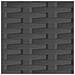 Armadietto In Plastica 68x39x171,5 Cm Design Rattan - Foto miniatura 3