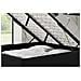 Kennington Struttura Letto Nera Con Contenitore Integrato160x200 Cm - Foto miniatura 3