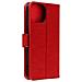 Custodia Per Iphone 15 Copertina Portacarte Funzione Supporto Rossa - Foto miniatura 1
