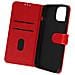 Custodia Per Iphone 15 Copertina Portacarte Funzione Supporto Rossa - Foto miniatura 5