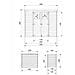 M310 Casetta Da Giardino In Legno Per Esterni - 239x144xa200 Cm / 2.6m2 - Piccola Casetta In Legno, Rimessa Attrezzi, Deposito Bici - Foto miniatura 5