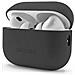 Cover Per Airpods Pro 2 Aircase Anti-urto In Silicone Chic Ed Elegante, Nero - Foto miniatura 2