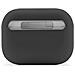 Cover Per Airpods Pro 2 Aircase Anti-urto In Silicone Chic Ed Elegante, Nero - Foto miniatura 3